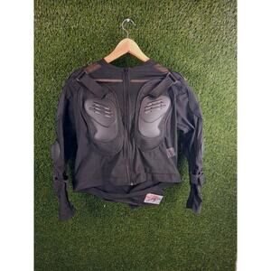 Pro-Biker XXL Motorcycle Full Body Armor Jacket Motocross Guard Protection Black